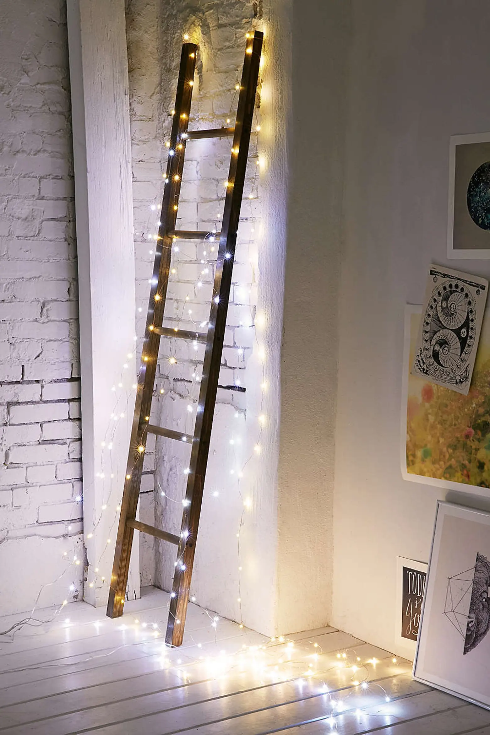 brick wall-ladder
