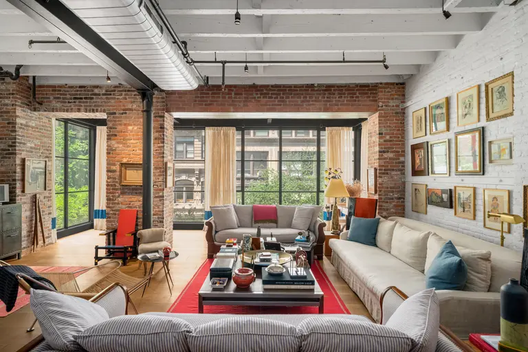 For $7.5M, a quirky Flatiron loft with an outside deck and two floors of solariums
