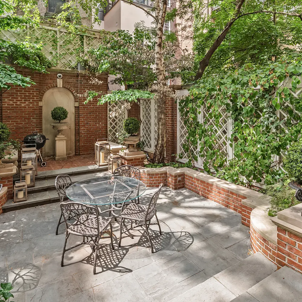 $22M Upper East Side townhouse has picture-perfect private garden