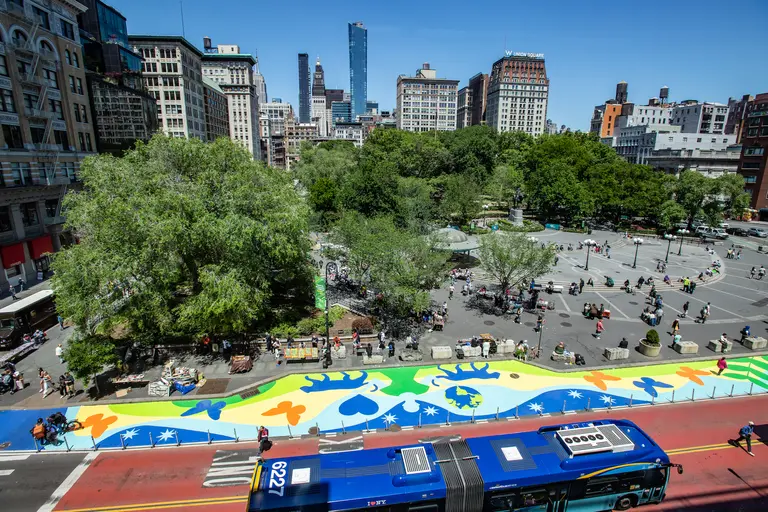 New mural on 14th Street in Union Square celebrates human connection to nature