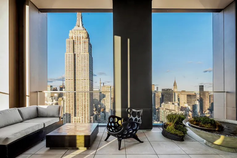 For $24 million, a penthouse in Rafael Viñoly’s latest Nomad tower features an impressive loggia