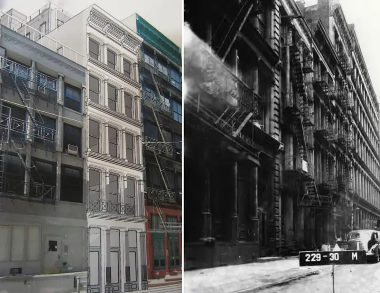 Soho Cast-Iron Building Regains Its Lost Floors…and Then Some