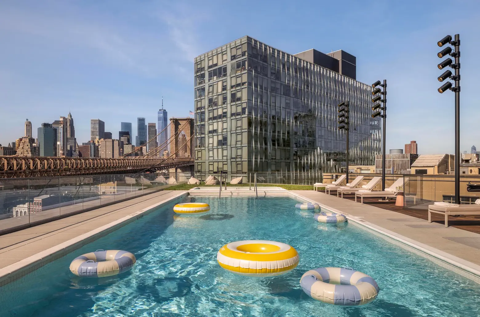 First look at Olympia Dumbo amenities, including NYC’s highest private tennis court