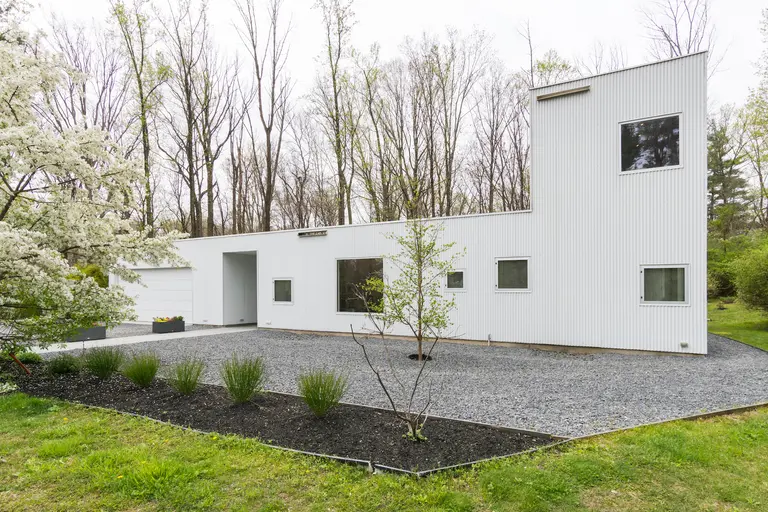Concrete floors and metal cladding make this $1.5M New Jersey home a modernist lover’s dream
