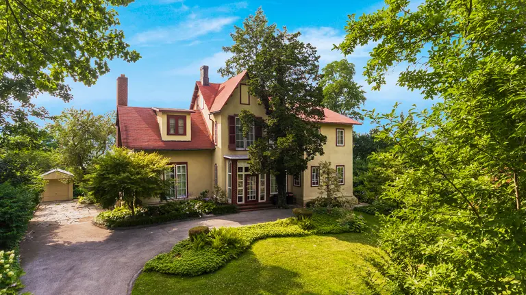 Greek Revival mansion with views of the Hudson asks $5.9M in Riverdale
