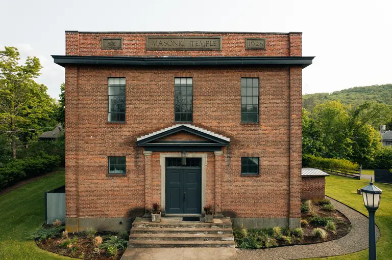 This $2.9M live-work space in upstate NY was formerly a Masonic temple