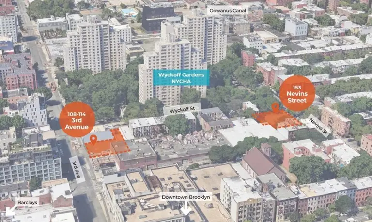 100 percent affordable housing to replace two Boerum Hill parking lots