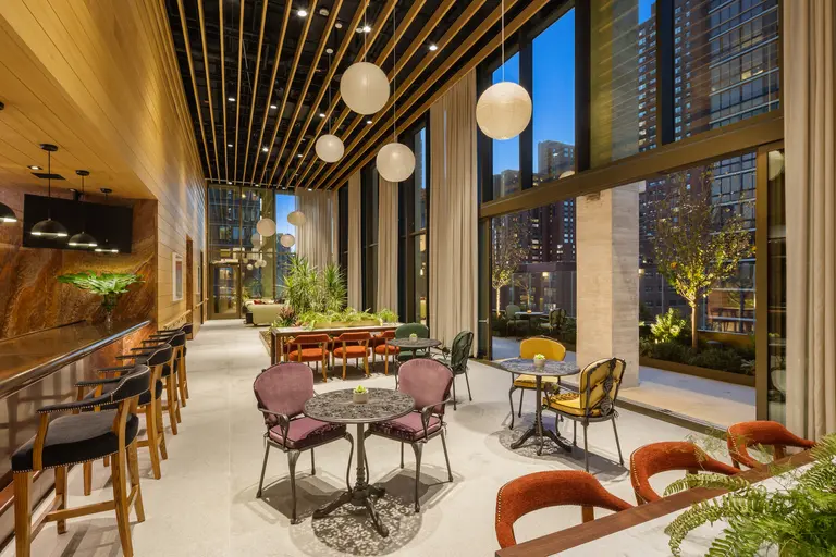 Luxury senior living tower on the Upper East Side offers a sky lounge, fine dining, and more