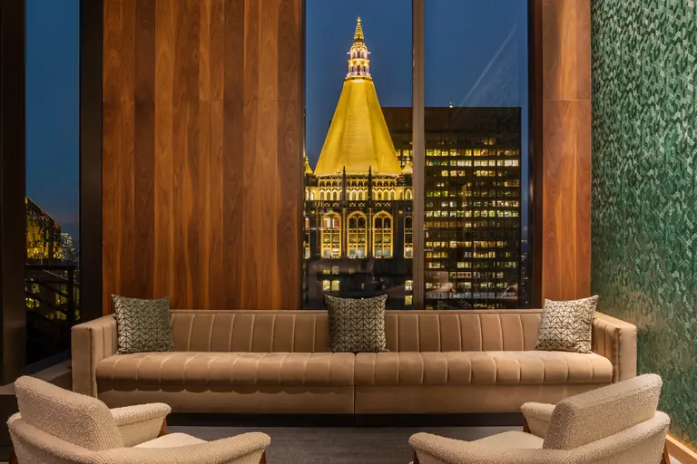 See inside the swanky 37th-floor amenity space at Nomad’s Rose Hill tower